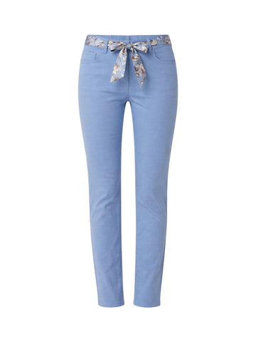pantalone con inserto WA6260T367A P9258 LIU JO WHITE 