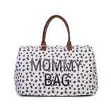 CHILDHOME borsa mommy bag Leopardo