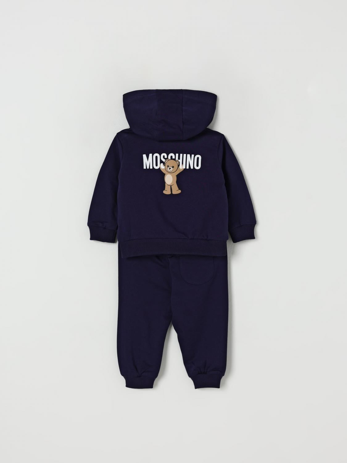 tuta con logo MUK05GLCA40 40016 MOSCHINO KIDS 