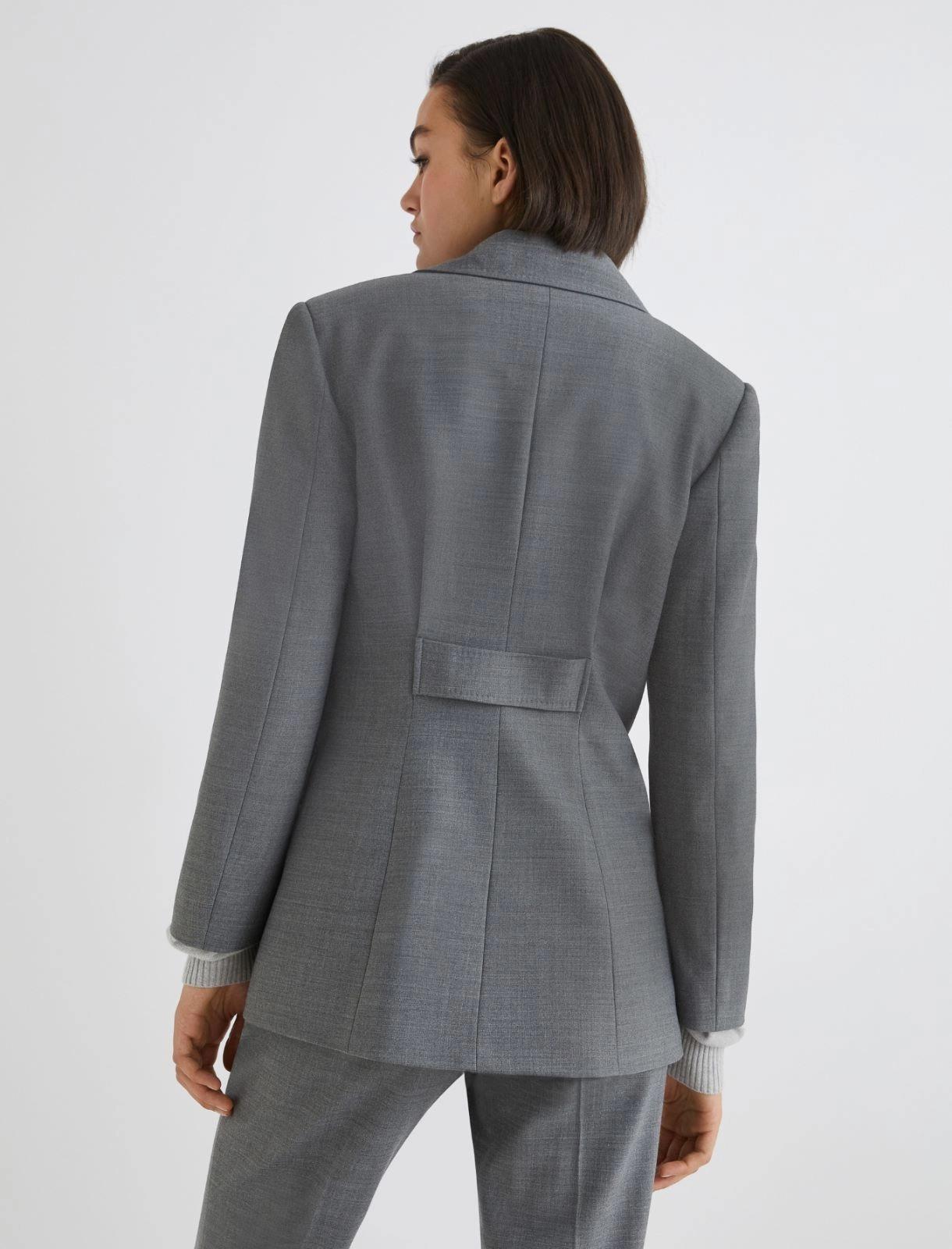 Giacca in twill di misto lana stretch SIAMESE 001 MARella 