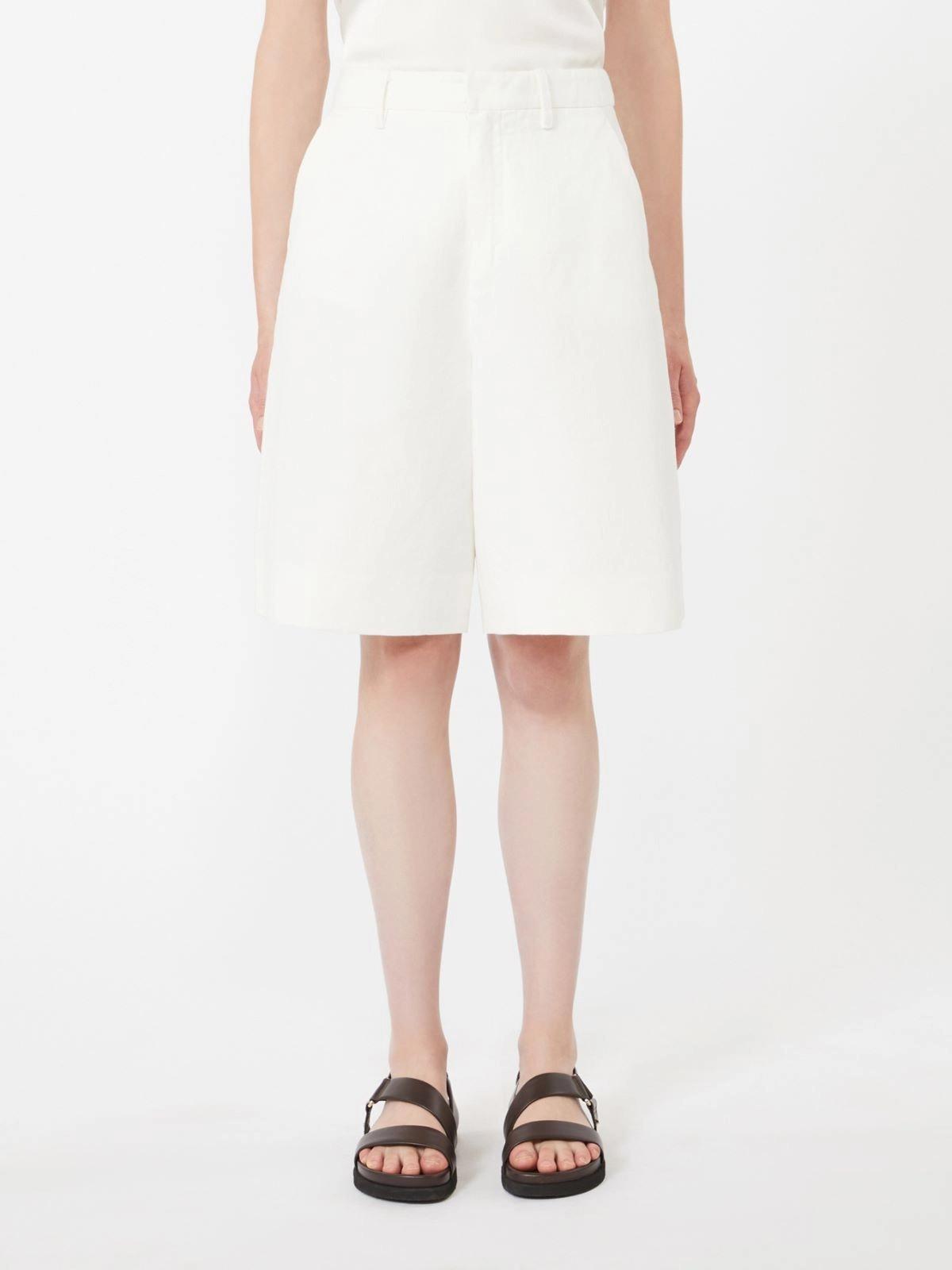 bermuda in lino SMMSOLE 001 S MAXMARA 