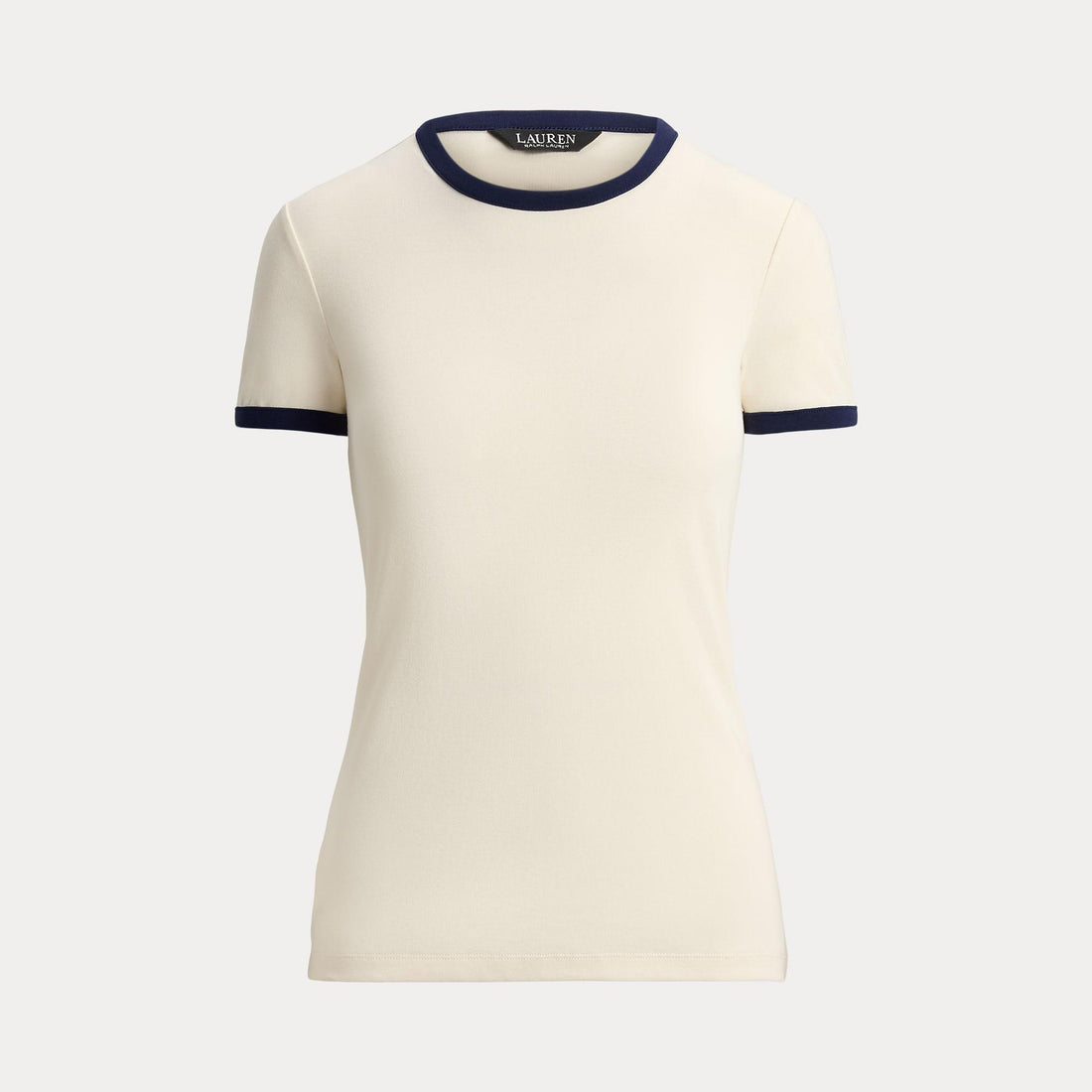 t-shirt bicolor in cotone 200-P09077 002 LAUREN RALPH LAUREN 