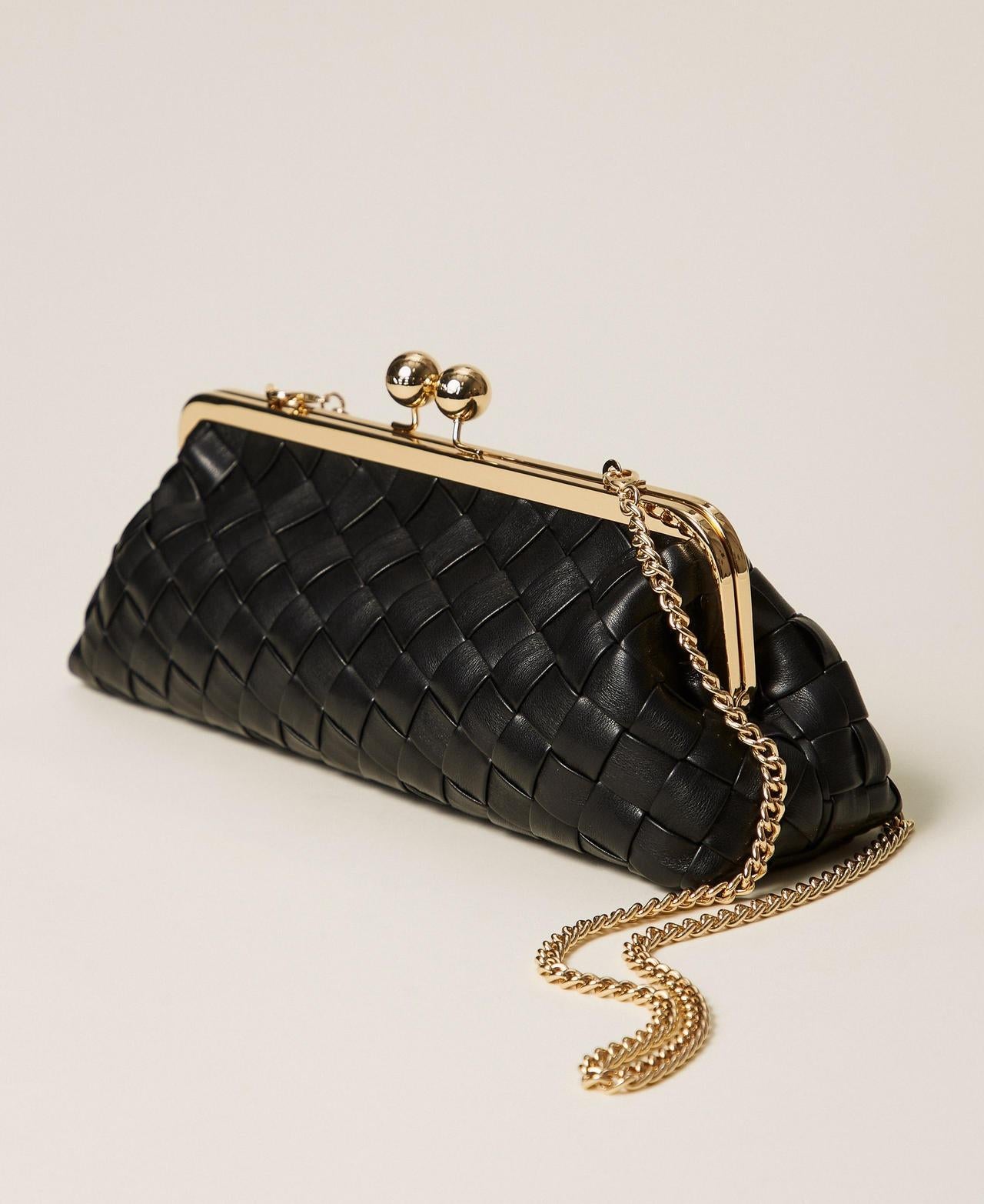 borsa clutch intrecciata 261TB7301 00006 TWINSET 