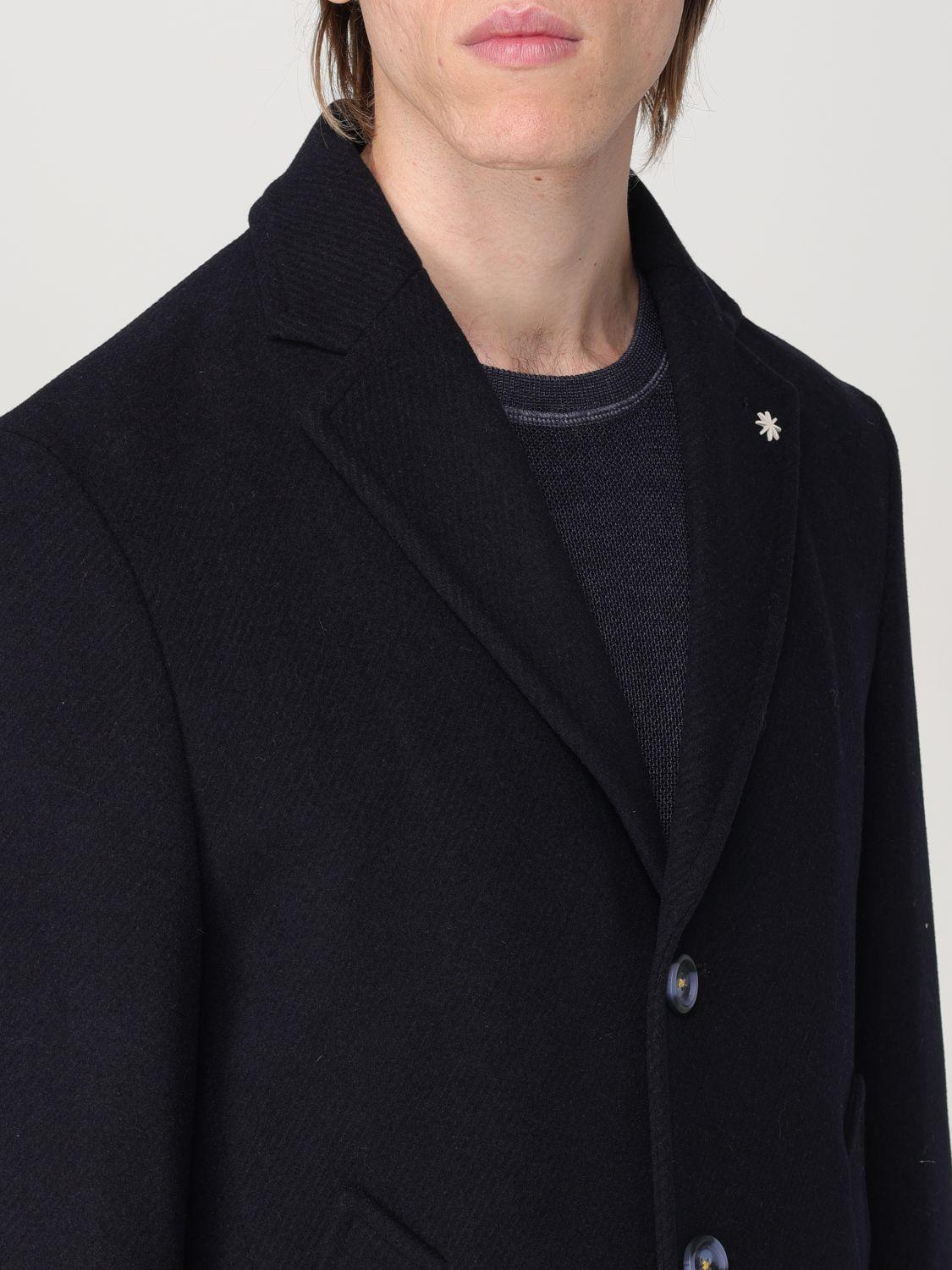 cappotto monopetto blu 3732C4448C 243792 89 MANUEL RITZ 