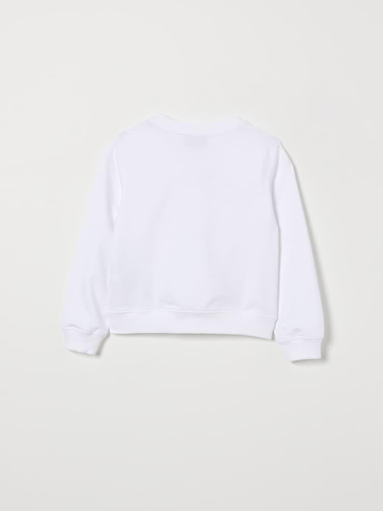 felpa con teddy fiori HLF02M LDA00 10101 MOSCHINO KIDS 