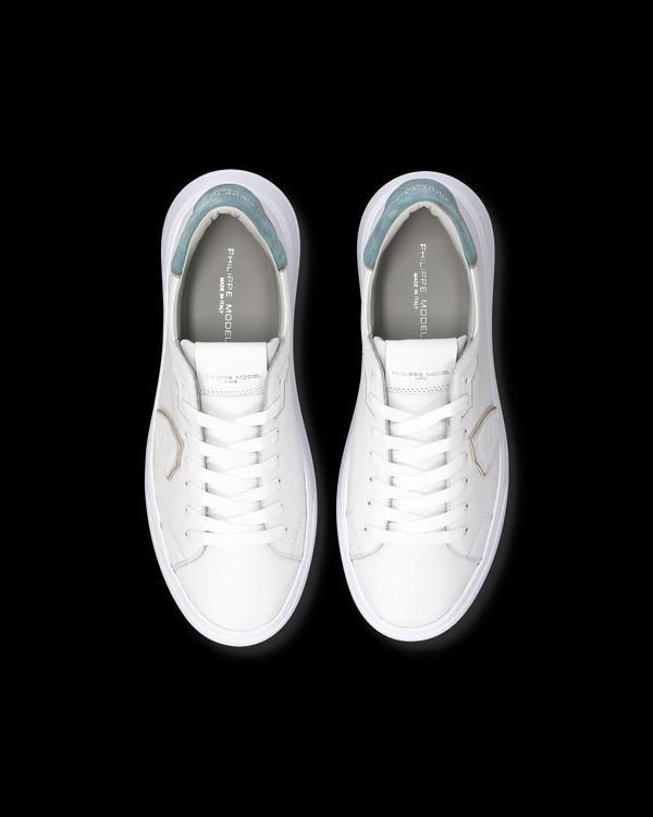 sneakers temple azzurro BTLU VU02 BLANC AZUL PHILIPPE MODEL 