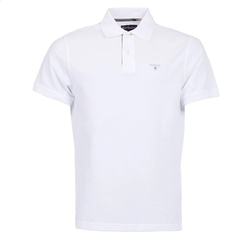 Polo con logo ricamato MML0012 WH11 BARBOUR 