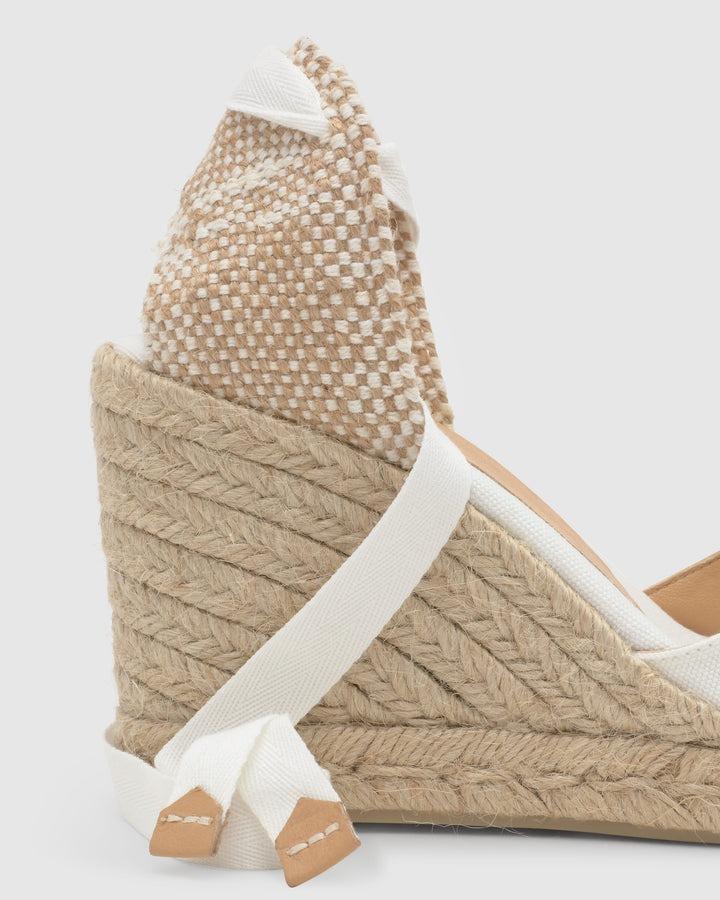 Espadrillas con nastro Chiara 020993 200 BLANCO CASTANER 