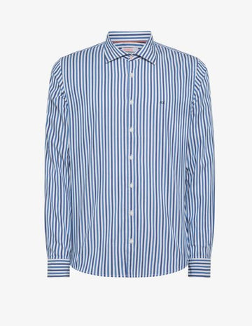 camicia stripe fluo S34102 0758 SUN68 