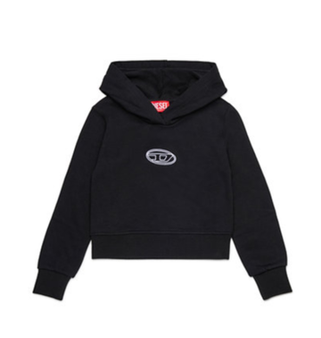 felpa con cappuccio logo J02416 KYAX3 K900 DIESEL 