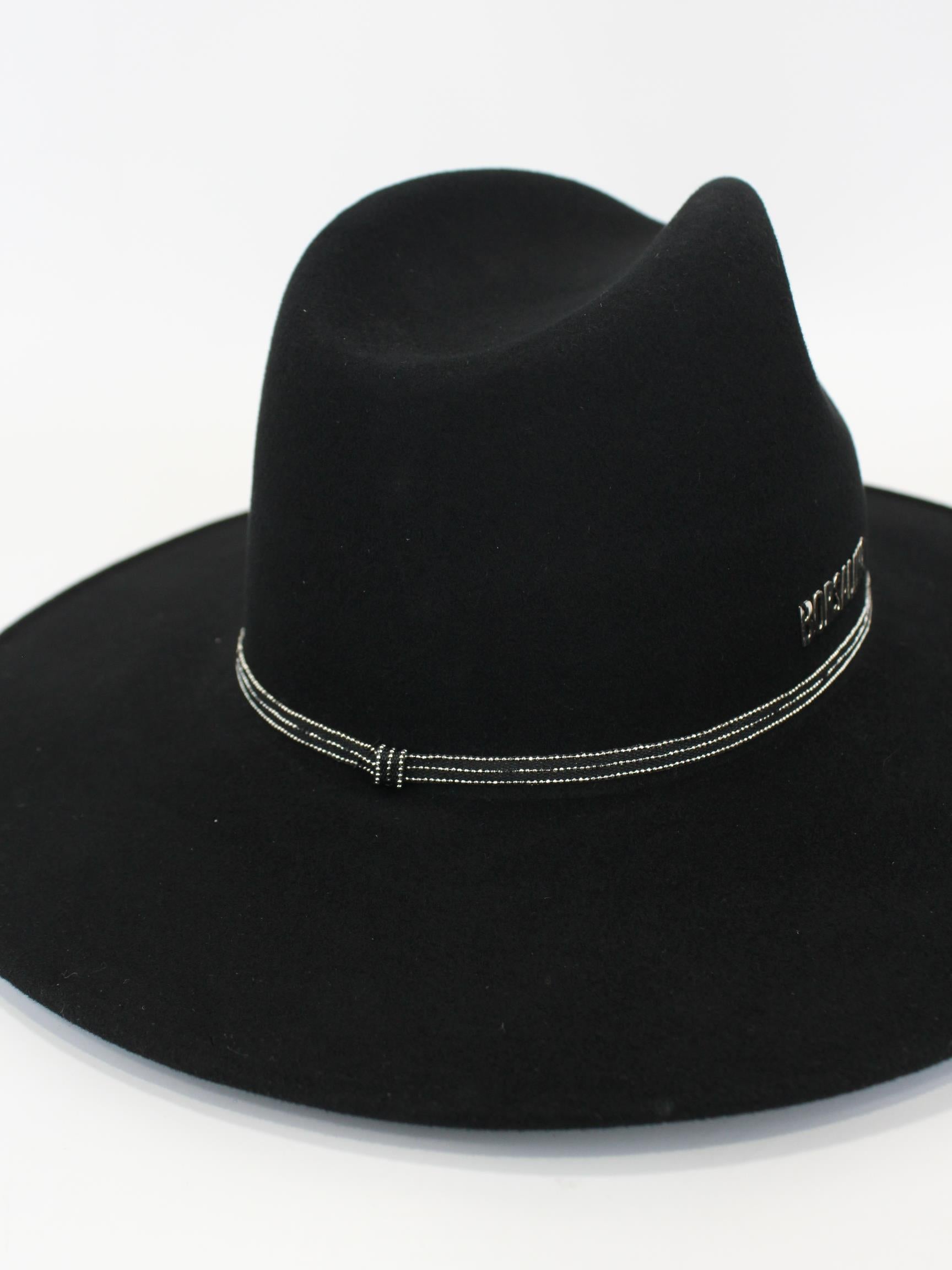 cappello in lana con cinta strass 450007 0420 BORSALINO 