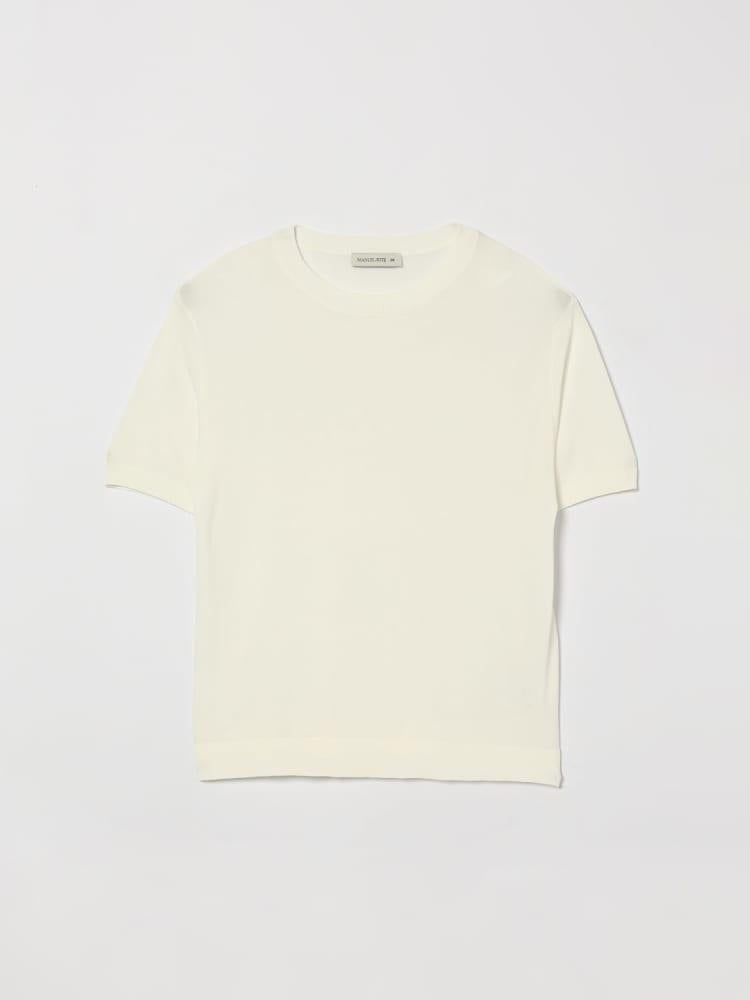 maglia girocollo MR3281 GESSO MANUEL RITZ KIDS 