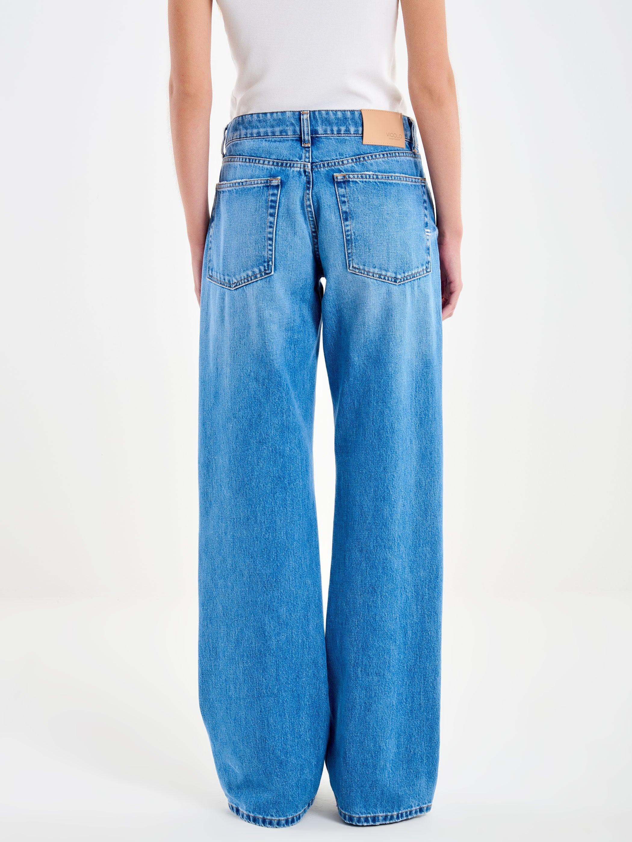 jeans basma DAB 5093 DENIM BLU VICOLO 