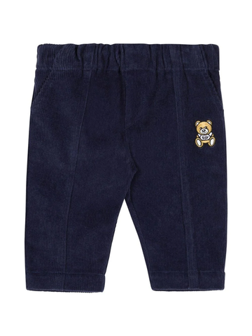 pantalone con teddy MUP053LVA05 40016 MOSCHINO KIDS 