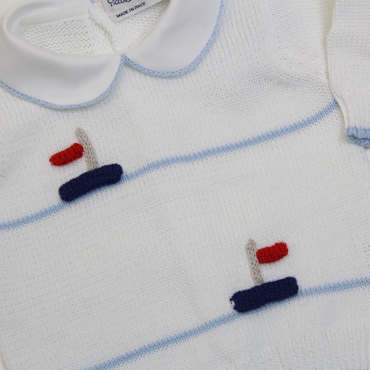 COMPLETINO BILLY NEONATO in cotone BILLY COPRIFASCE UNI PICCOLA GIUGGIOLA 