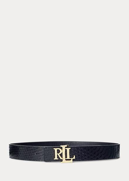 cintura double face in pelle 412-883718 001 RALPH LAUREN POLO 