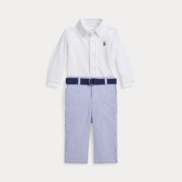 completo camicia cintura e pantalone 320-978424 001 RALPH LAUREN POLO 
