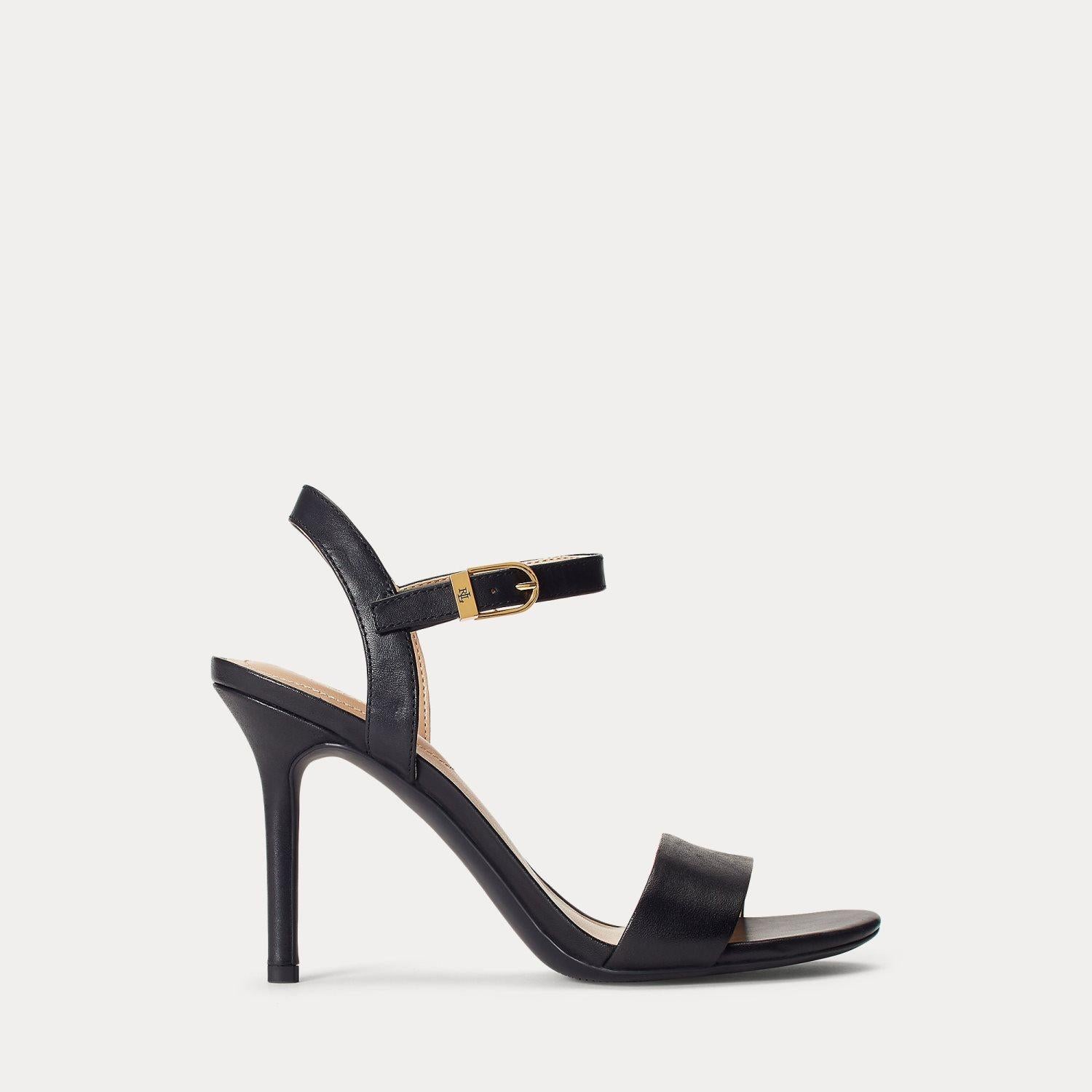sandalo gwen in pelle 802-940588 001 LAUREN RALPH LAUREN 