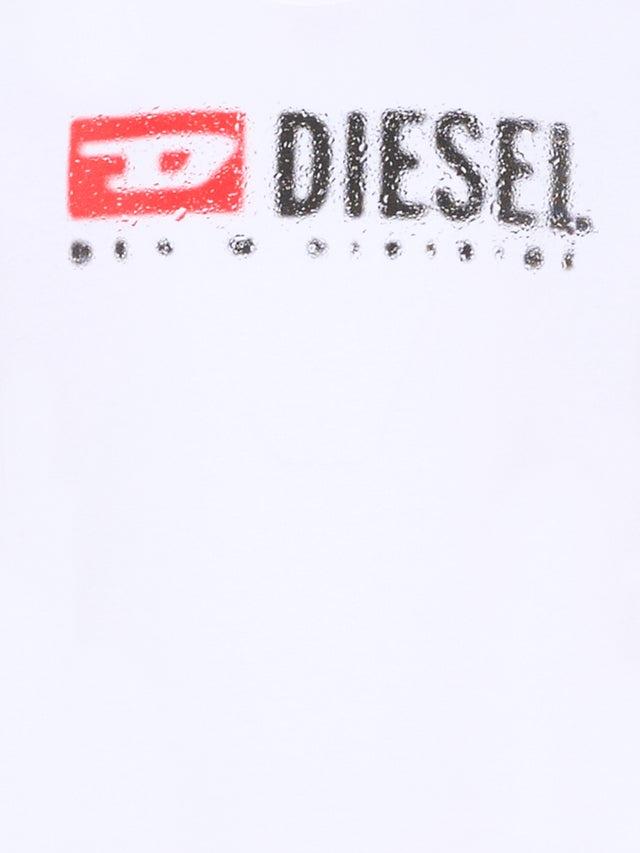 t-shirt con logo diesel J02475 00YI9 K100 DIESEL 