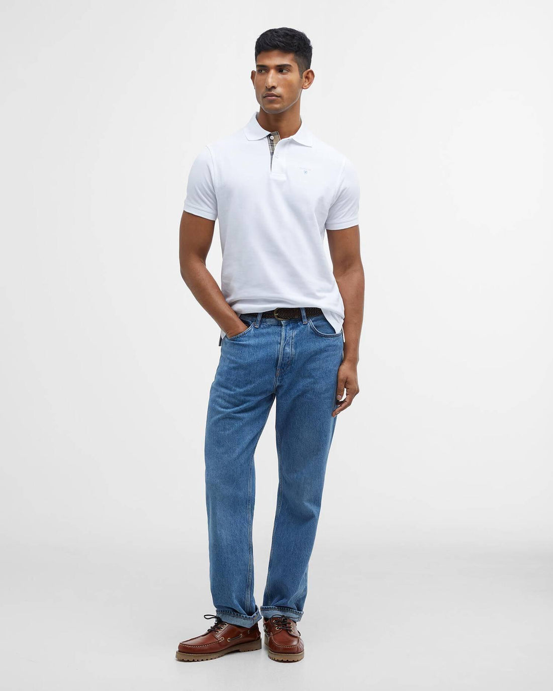 polo in cotone MML0012 WH11 BARBOUR 
