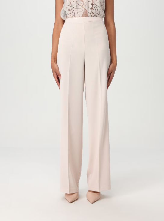 pantalone in crepe H.P1285.4244 NUDE HANITA 