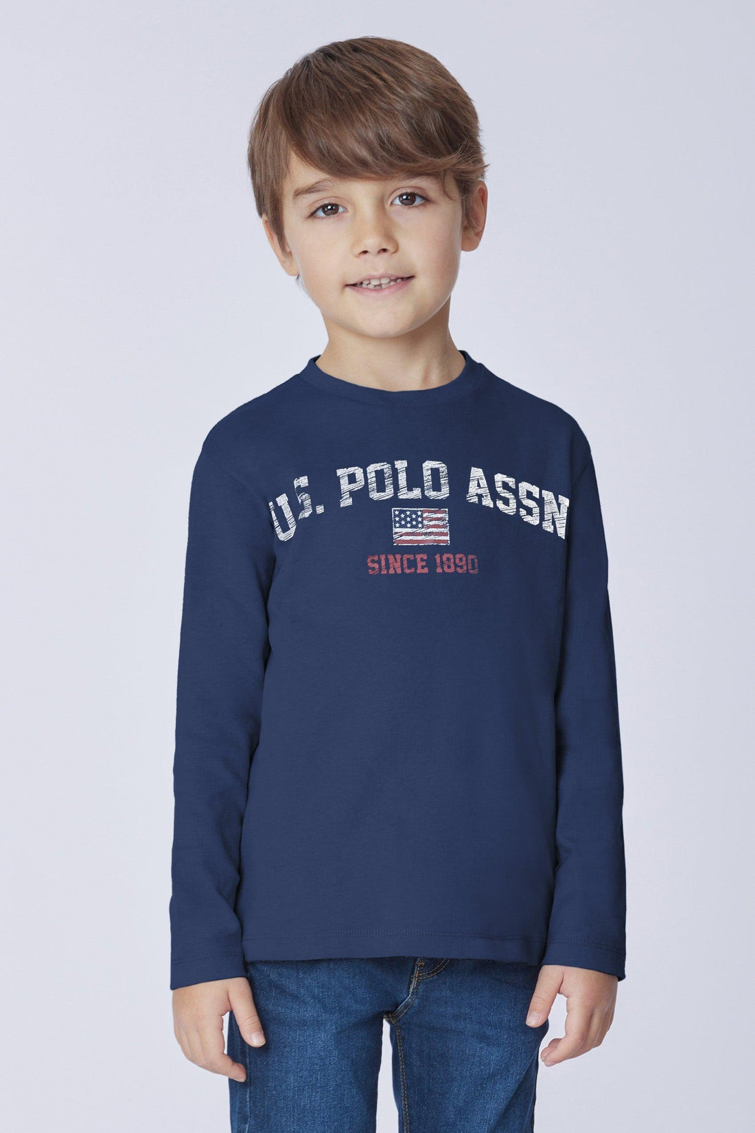 t-shirt maniche lunghe US42568002 179 U.S. POLO ASSN. 