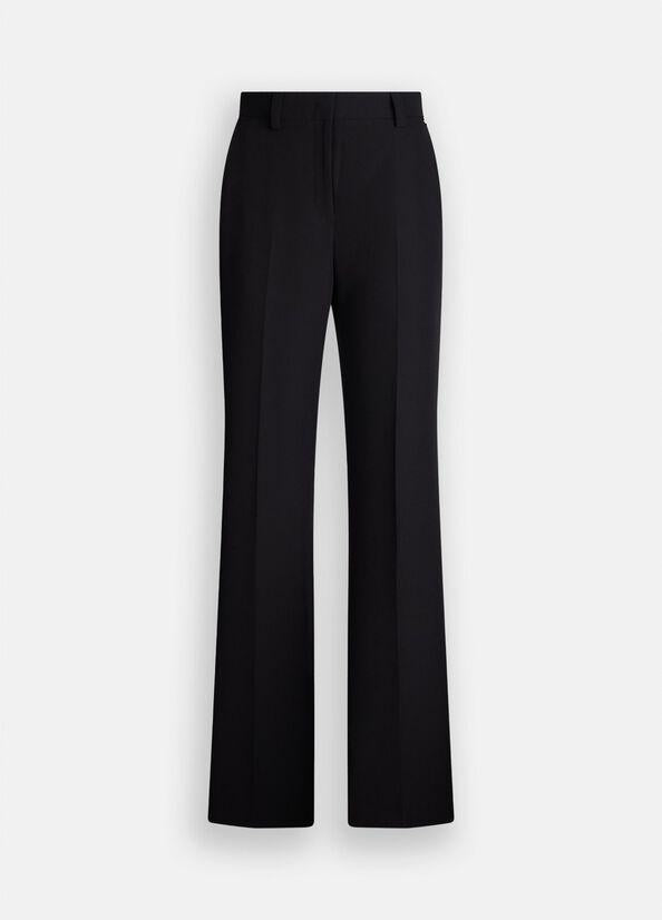 pantalone a palazzo CF5418T2200 22222 LIU JO BLACK 