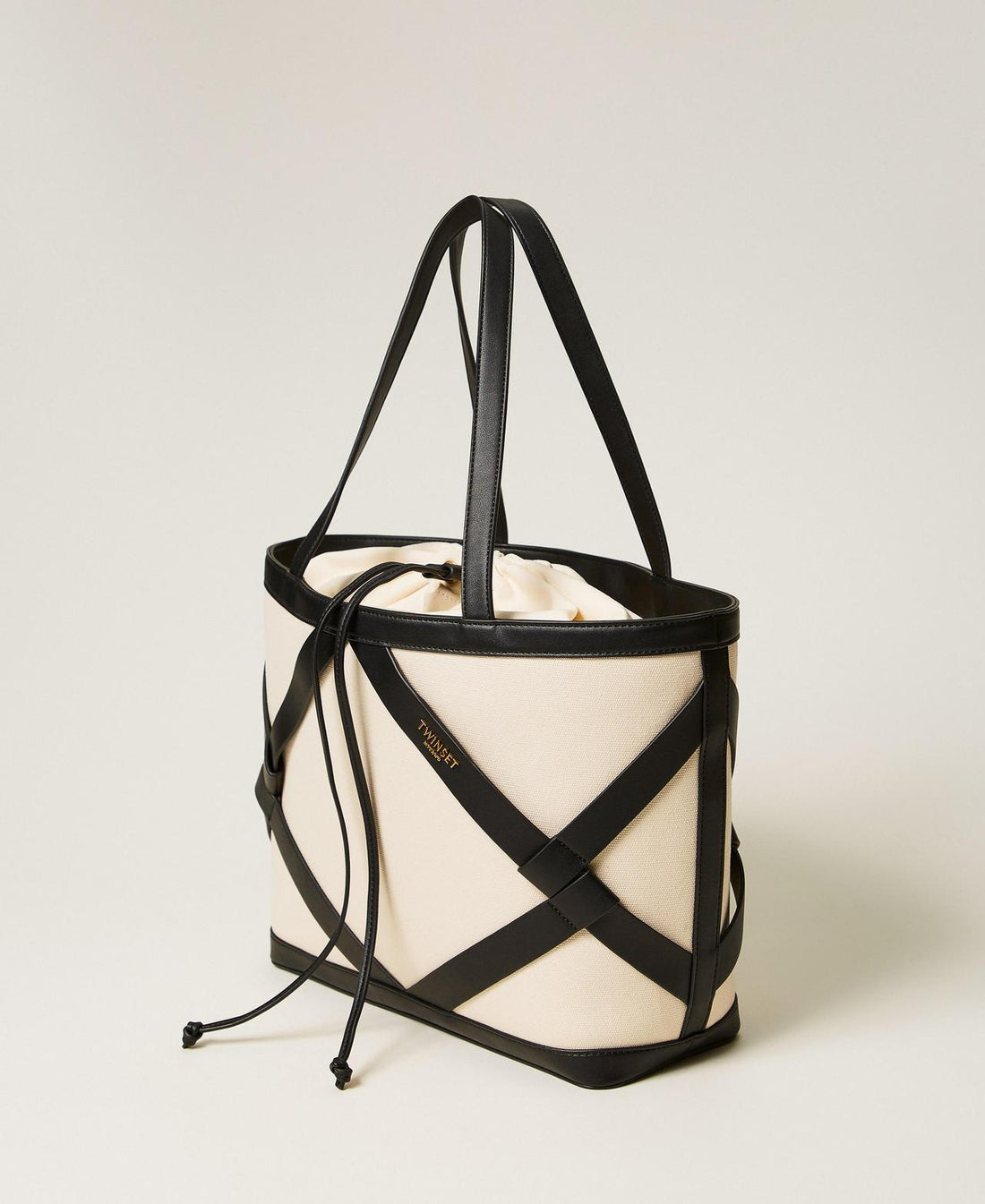 borsa shopper in canvas 261TB7271 02711 TWINSET 