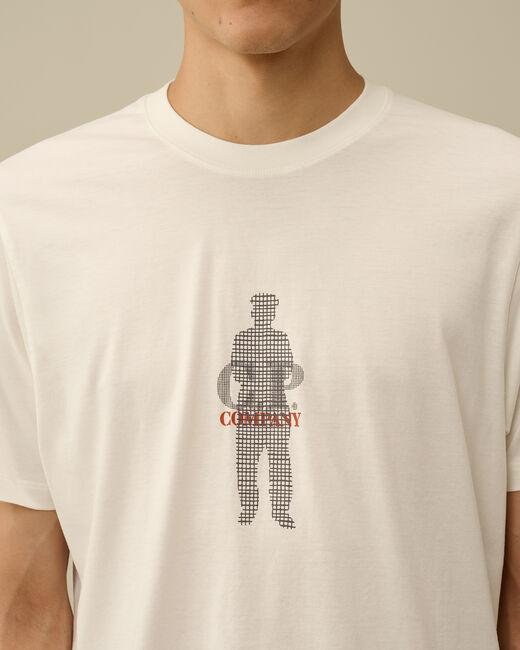 t-shirt con iconic marinaio 17CMTS164A 006586W 103 CP COMPANY 