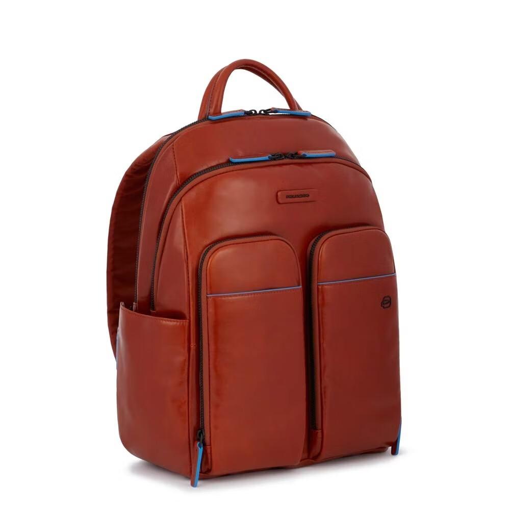 zaino con protezione in pelle CA5574B2V CU PIQUADRO 