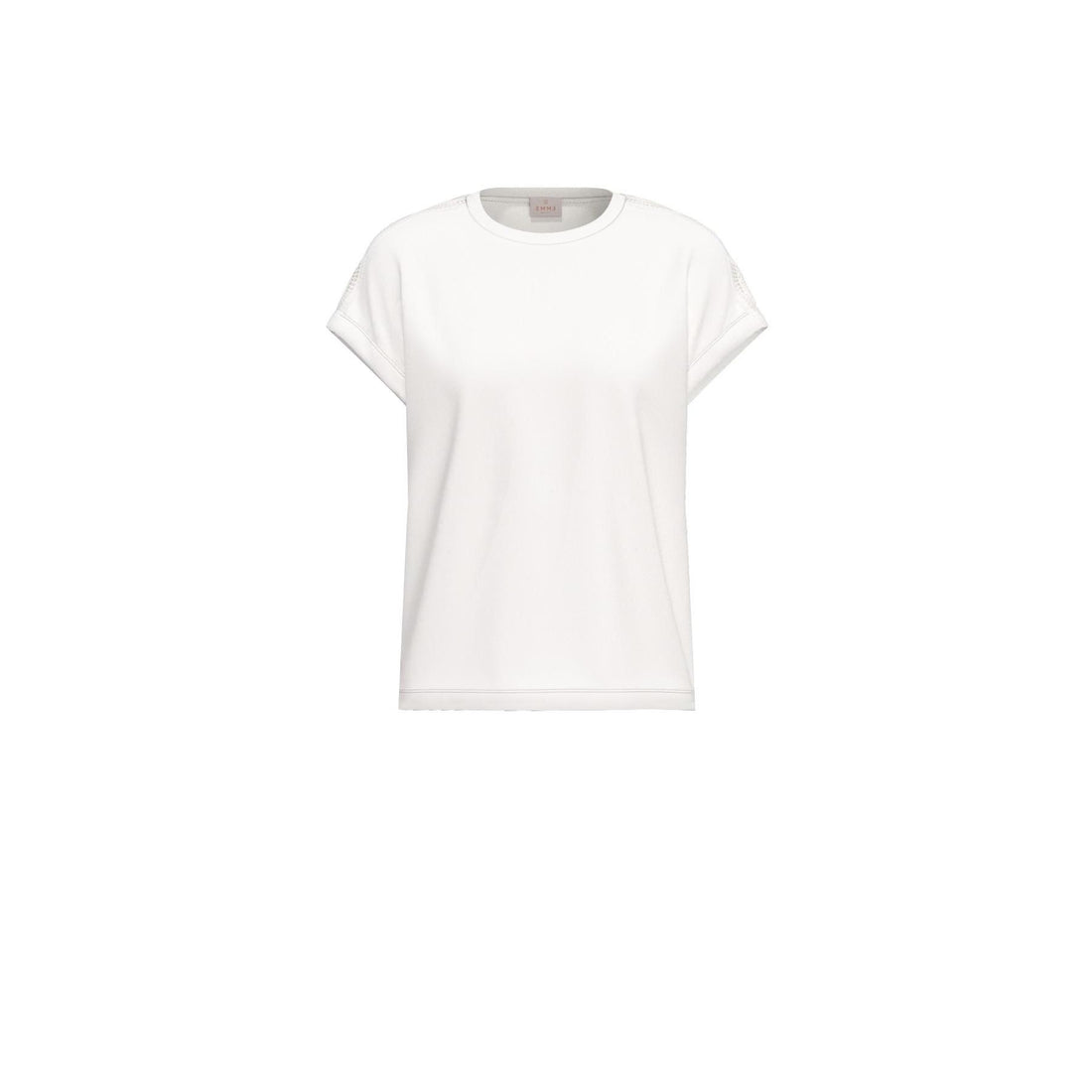 t-shirt con dettagli maniche EMMCHIFFON 001 EMME MARELLA 