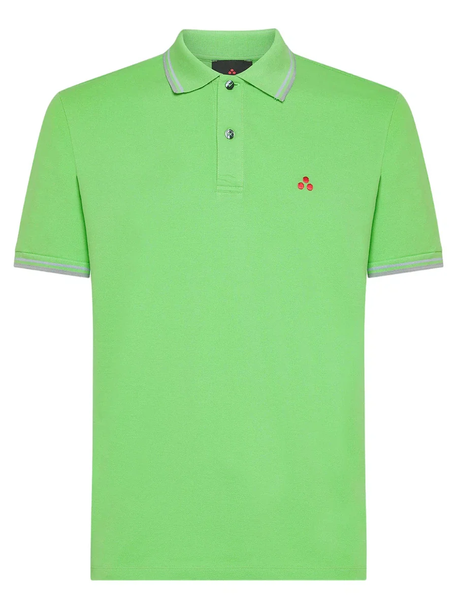 polo con contrasto al collo NEW MEDINILLA STR 307 PeUTEREY 