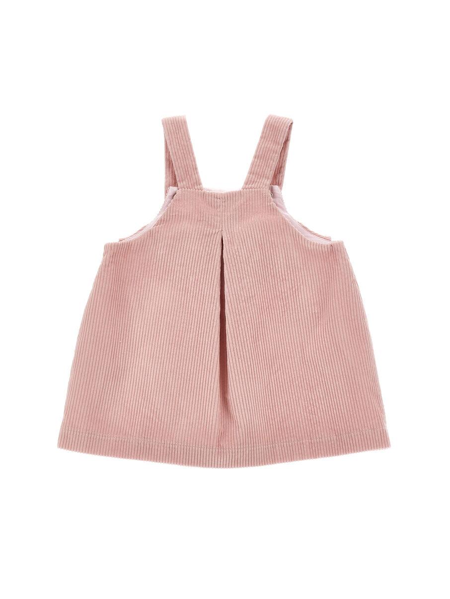 abito scamiciato con volant 37F902 6852 0090 MONNALISA 