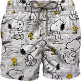 MC2 SAINT BARTH costume bambino con fantasia Bianco