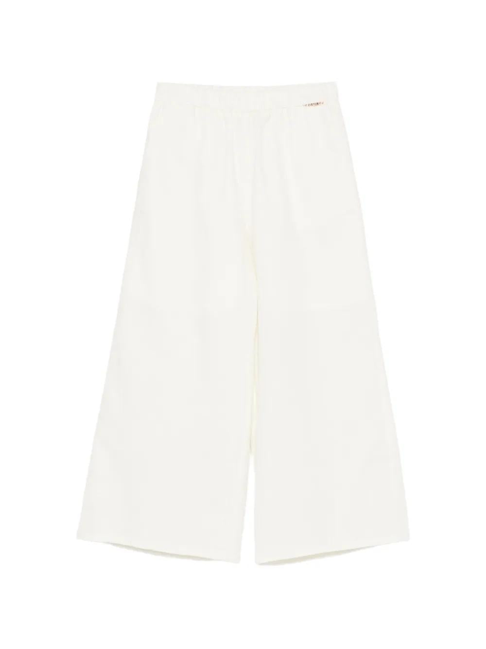 pantalone con elastico in vita 261GJ2036 OFF WHITE TWINSET GIRL 