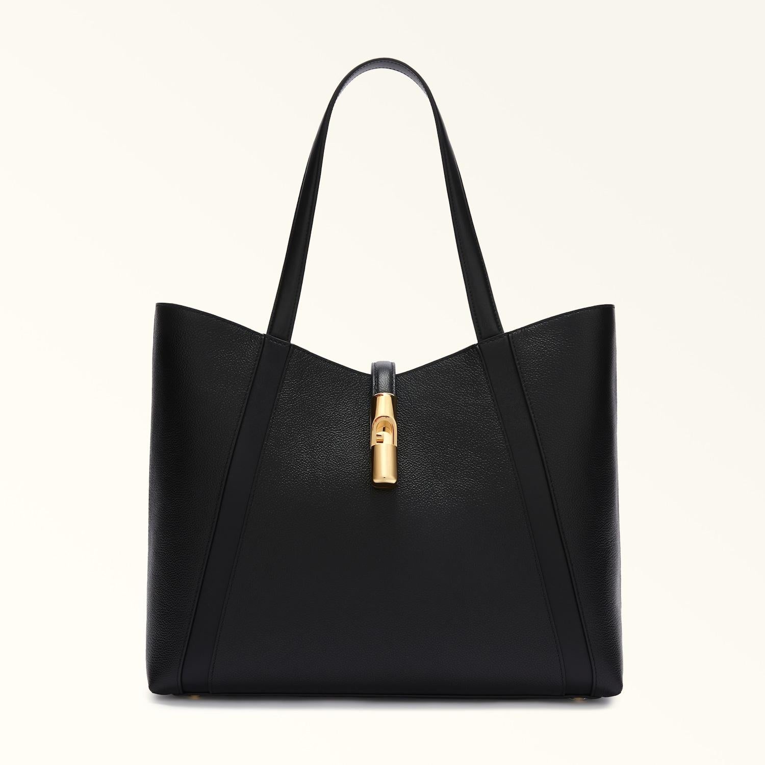 borsa shopping goccia WB01788 BX3353 NERO FURLA 