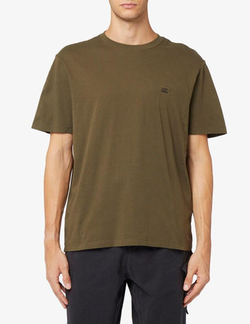 t-shirt con ricamo logo 17CMTS031A 005100W 683 CP COMPANY 