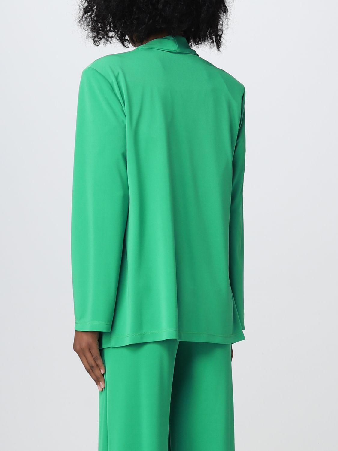 giacca blazzer con applicazione H.J1037.3614 V005.VERDE HANITA 