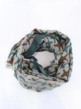 GIERRE MILANO Sciarpa made in italy Verde