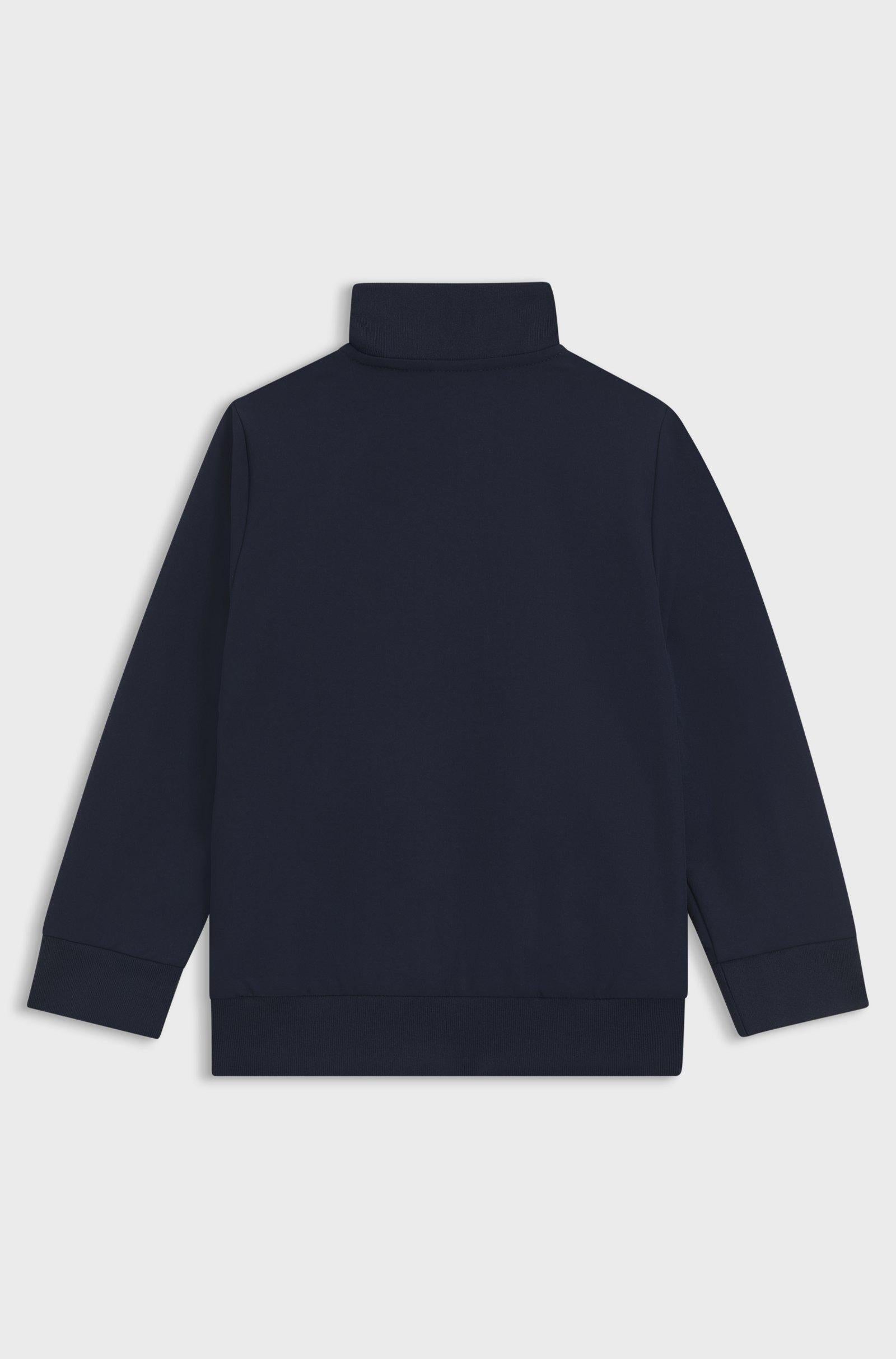 cardigan con tasche e zip J52326 849 BOSS 