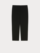 NOW MARINA RINALDI pantalone slim in jersey scuba Nero