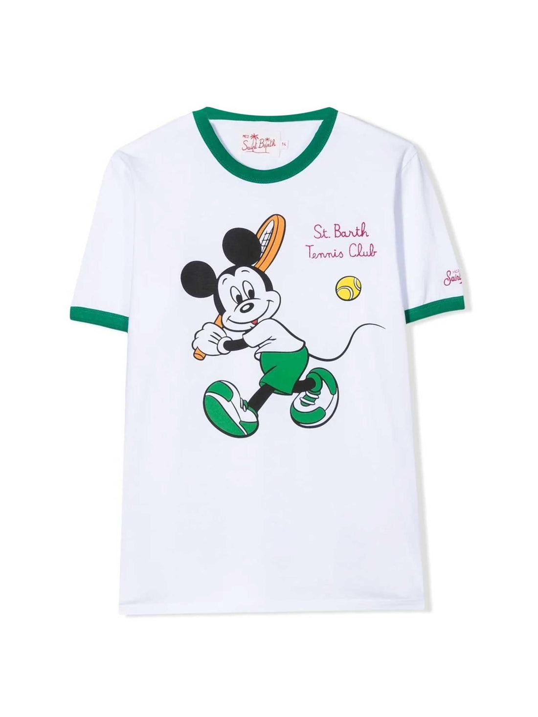 t-shirt bambino topolino baseball DEAN JR 00227B MC2 SAINT BARTH 