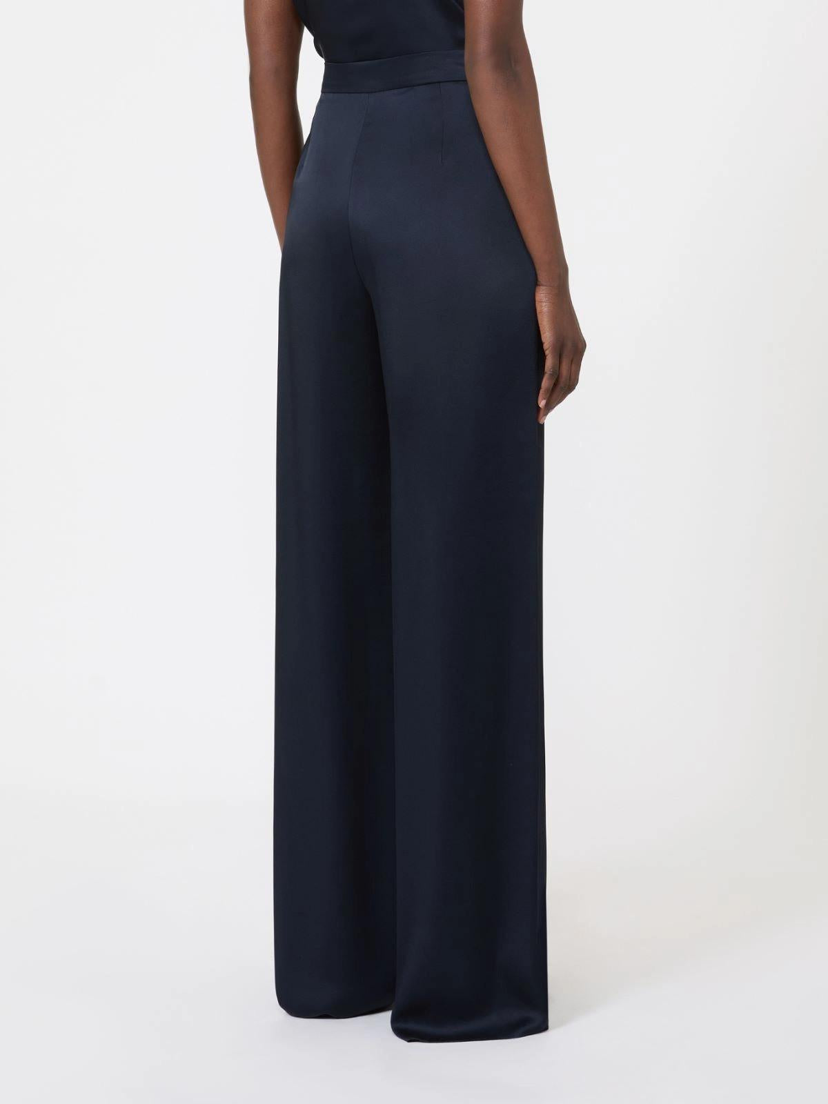 pantalone in envers satin MSECONO 044 MAXMARA STUDIO ELEGANTE 