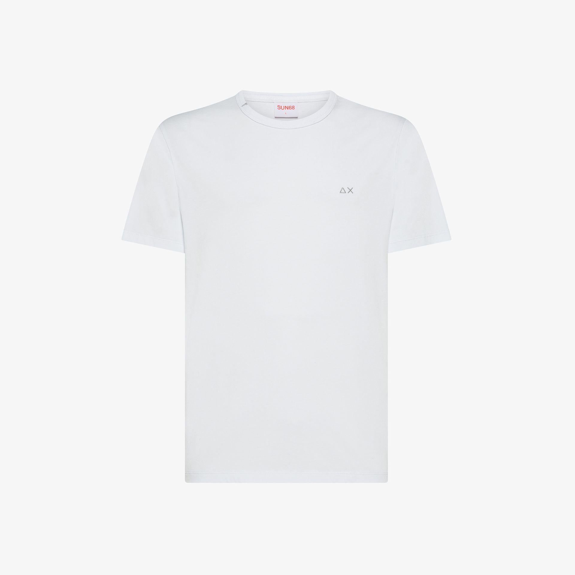 t-shirt con logo T45104 01 SUN68 