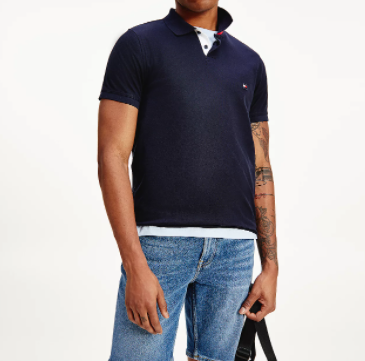 POLO SLIM FIT MW0MW17774 DW5 TOMMY HILFIGER 