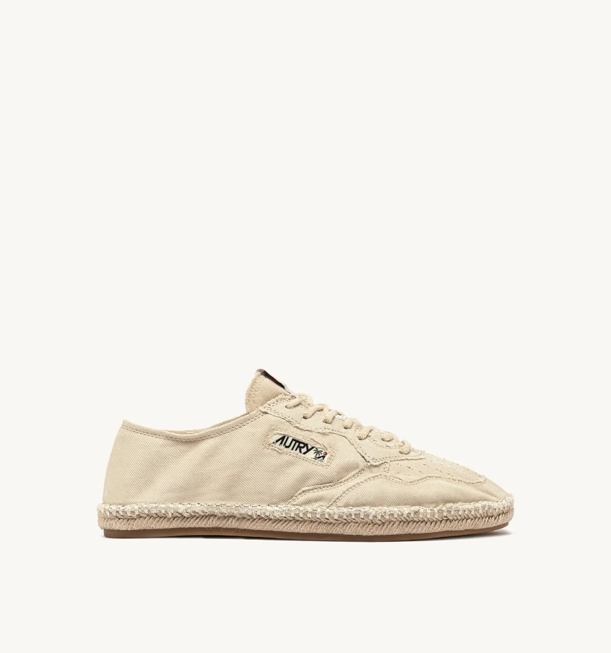 espadrillas sandy in canvas ESLMCV01 IVORY AUTRY 