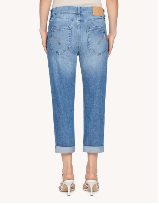 jeans koons loose denim chiaro DP268BDSE340DIM4 800 DONDUP 