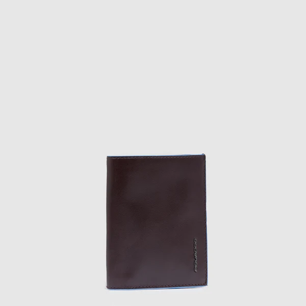 portafoglio verticale in pelle PU1740B2R MO PIQUADRO 