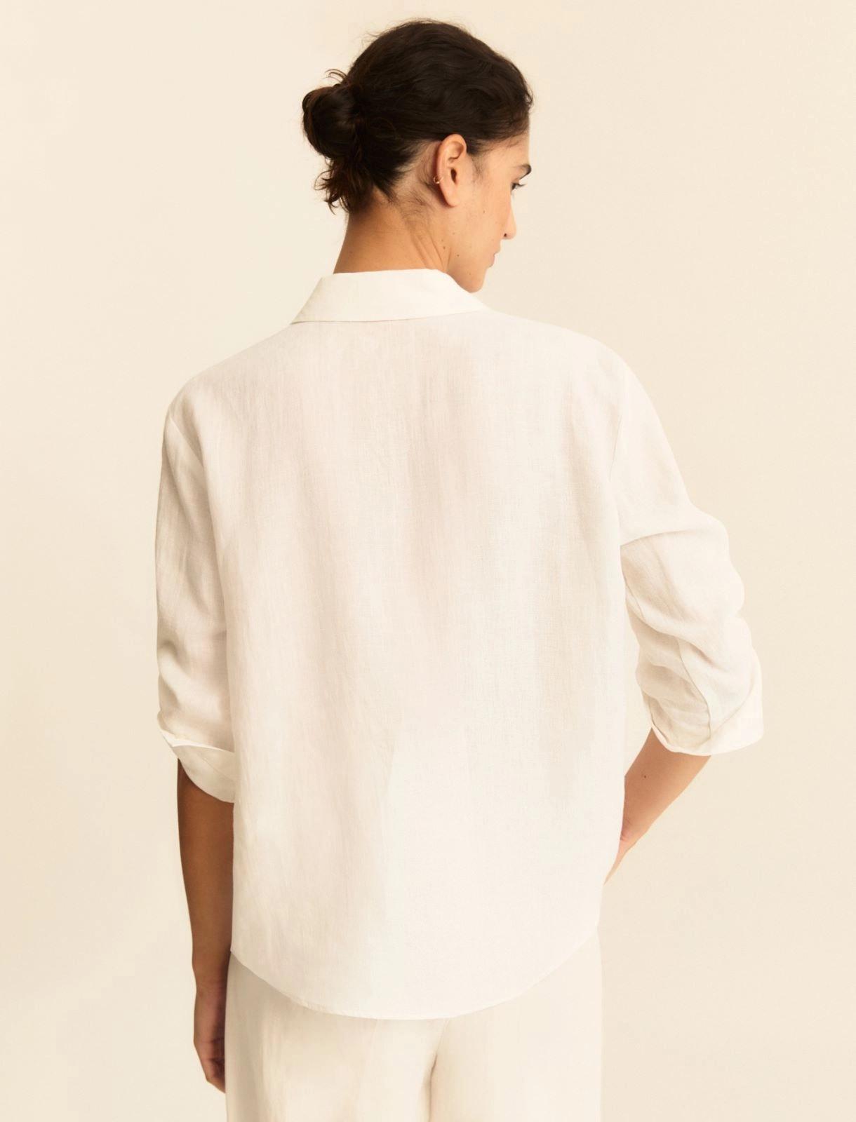 camicia in tela di puro lino EMMGIRELLO 003 EMME MARELLA 