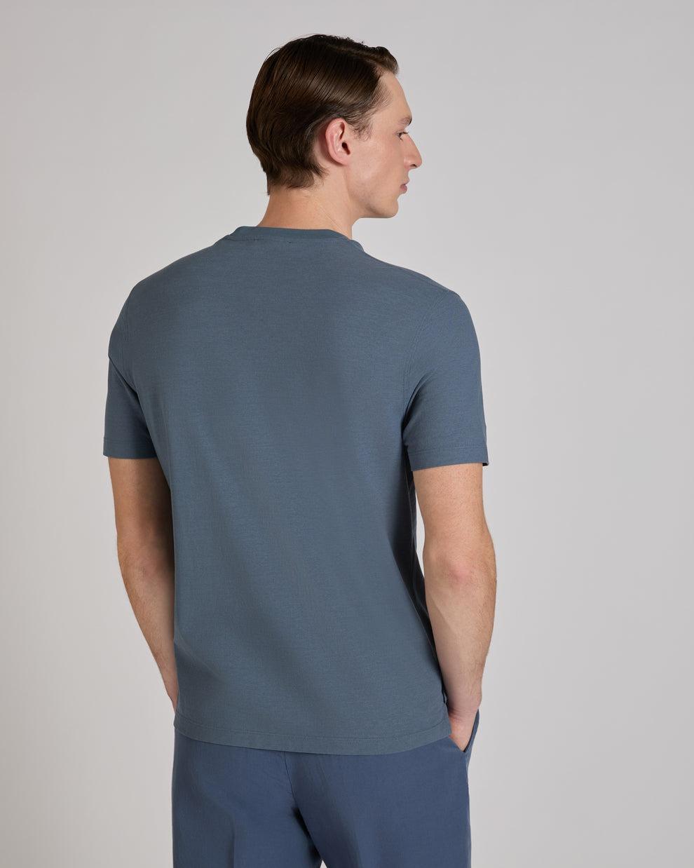 t-shirt slim fit ice cottone 815214-ZG380 Z1851 ZANONE 